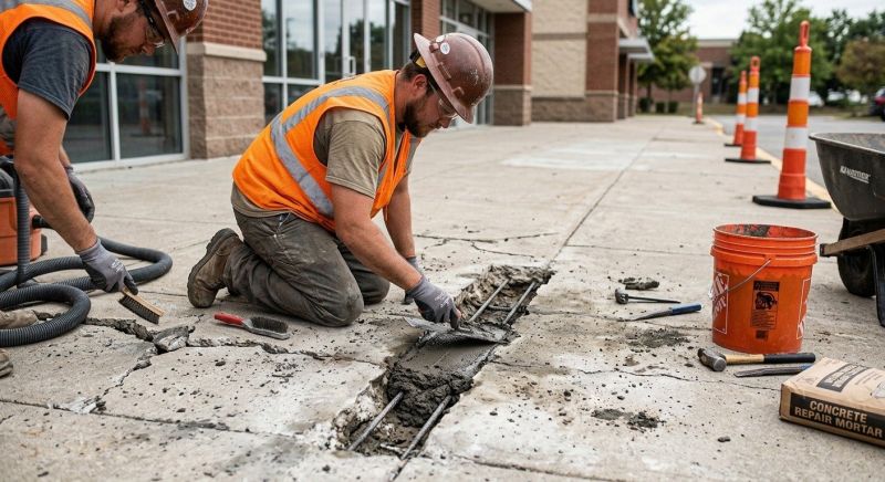 Concrete Ramp Repair in West Des Moines, IA